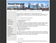 Tablet Screenshot of harperappraisal.net